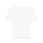 Moschino Kids T-shirt Panna con Stampa Colorful per Bambine