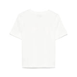 Moschino Kids T-shirt Panna con Stampa Colorful per Bambine