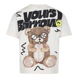 Barrow Kids T-shirt Crema con Stampa per Bambini (retro)