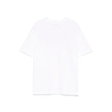 MSGM Kids T-shirt Bianca con Applicazione Perline per Bambine