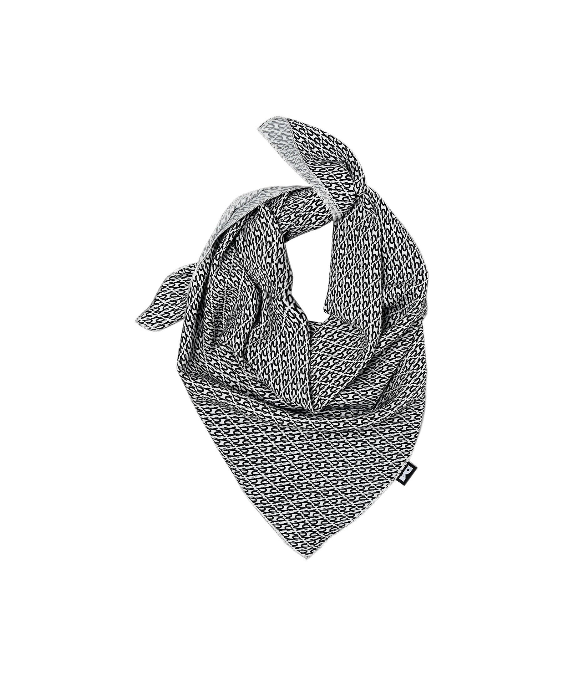 Daniele Alessandrini Foulard Bianco/Nero per Bambini