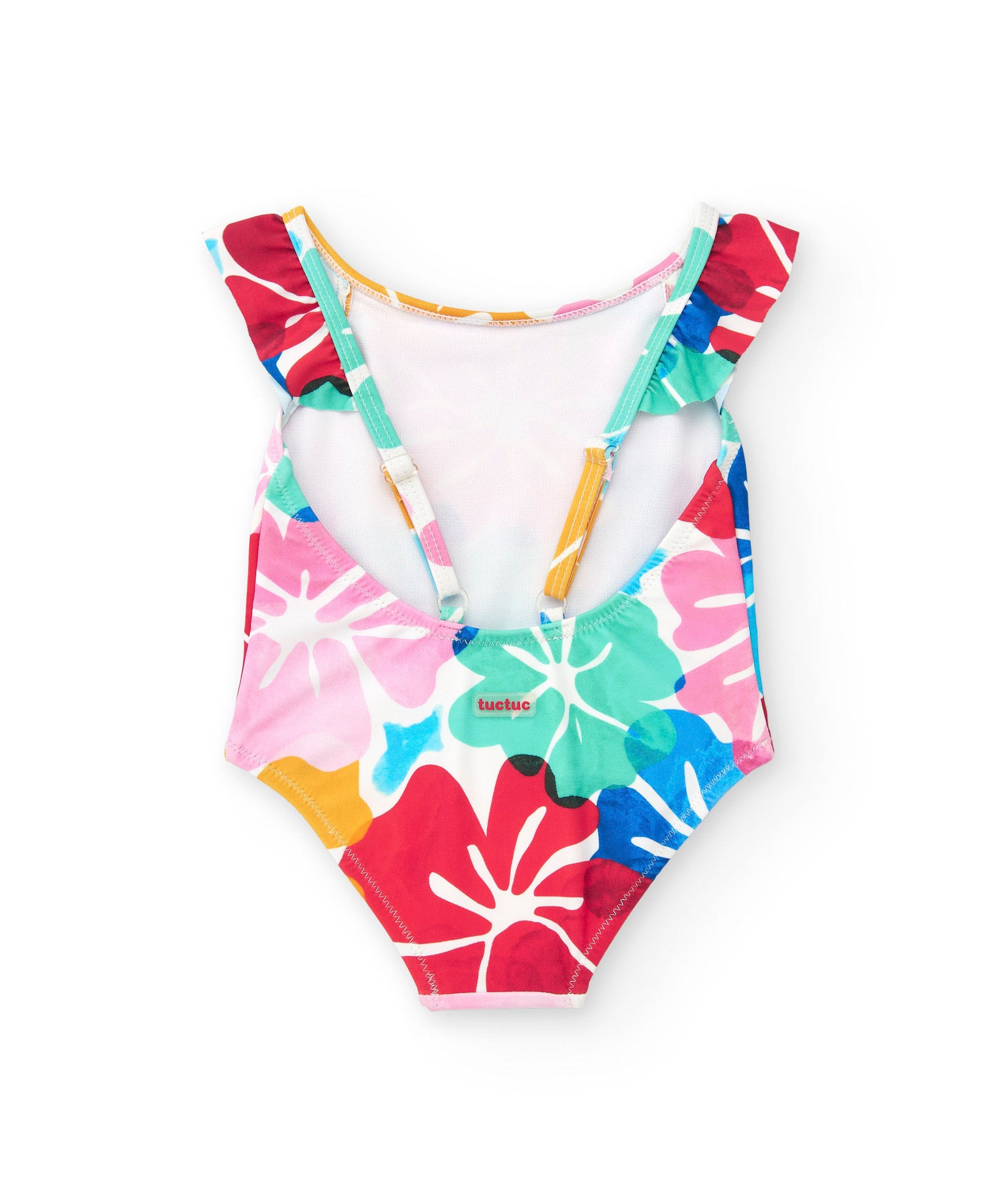 Tuc Tuc Costume Monokini Multicolor Fiori per Neonate