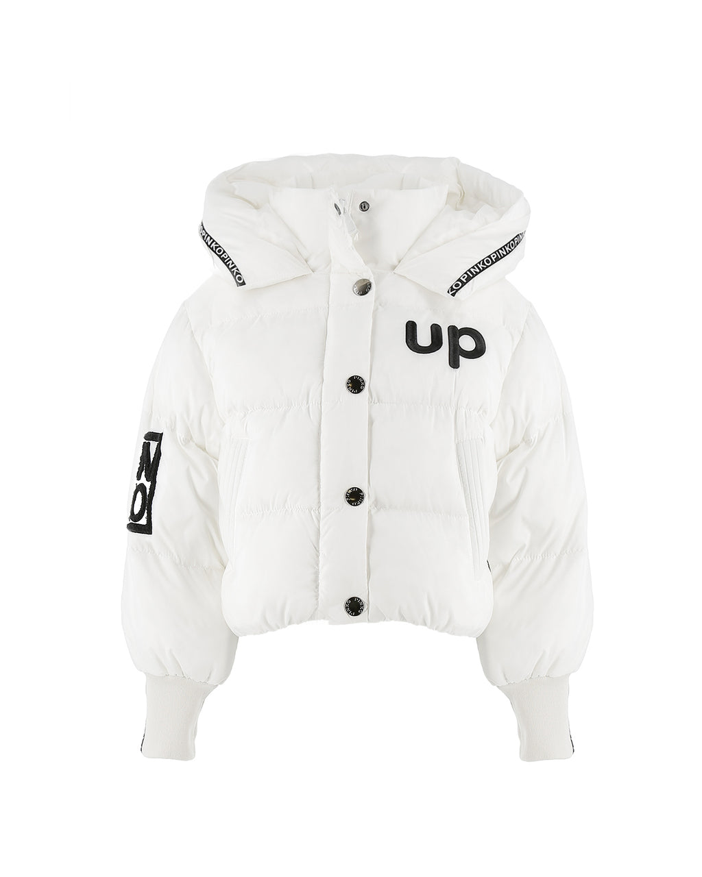 Pinko Kids Giubbino Bomber con Capuccio per Bambine