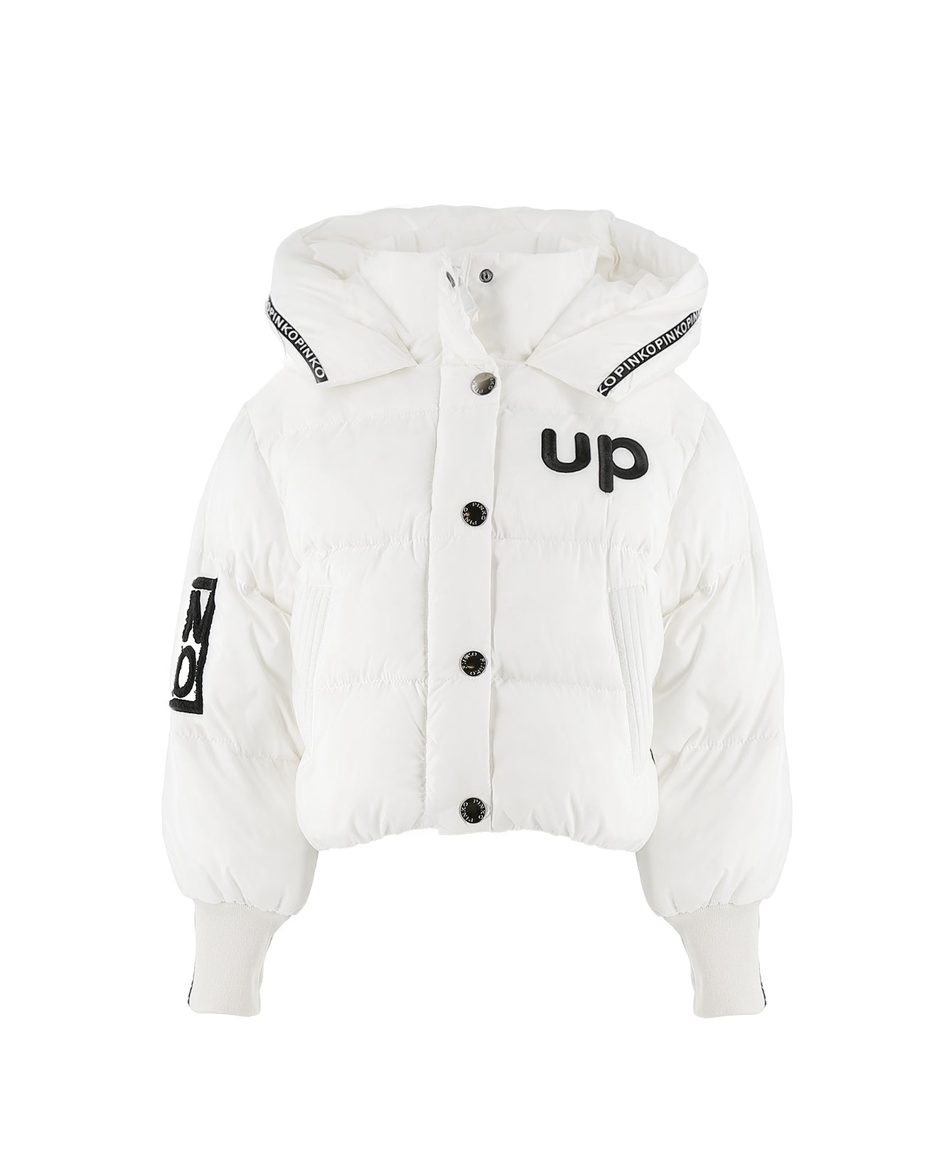 Pinko Kids Giubbino Bomber con Capuccio per Bambine