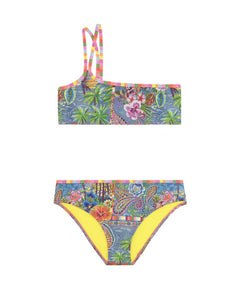 4Giveness Kids Costume Fascia Fantasia Denim Mexican per Bambine