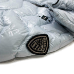 Blauer Kids Giubbino Polvere Lucido con Collo Alto per Bambine (dettaglio)