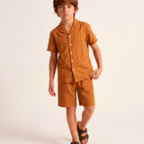 Colors of California Kids Sandalo Marrone Cognac per Bambini