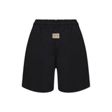 MSGM Kids Bermuda Nero per Bambini (retro)