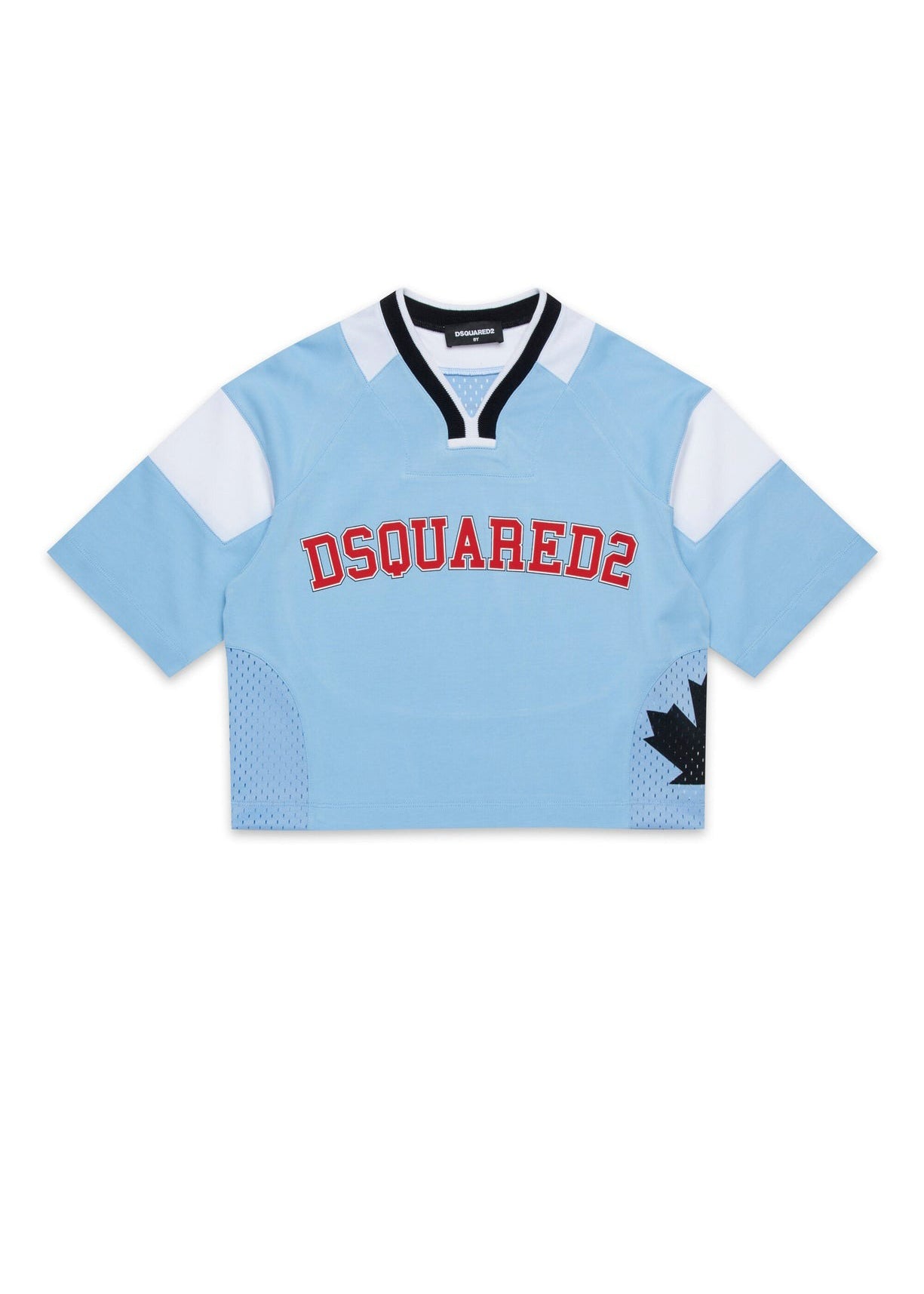 Dsquared2 Kids T-shirt Basket Canadian Leaf (fronte)