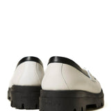 Twinset Kids Mocassino Bianco per Bambine (retro)
