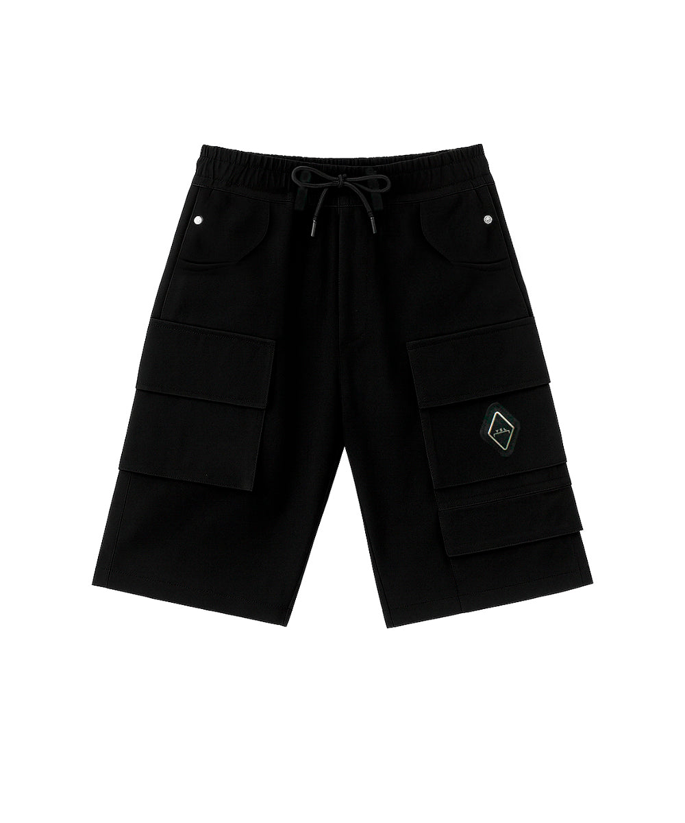 Yes London Bermuda con Tasche Neri per Bambini