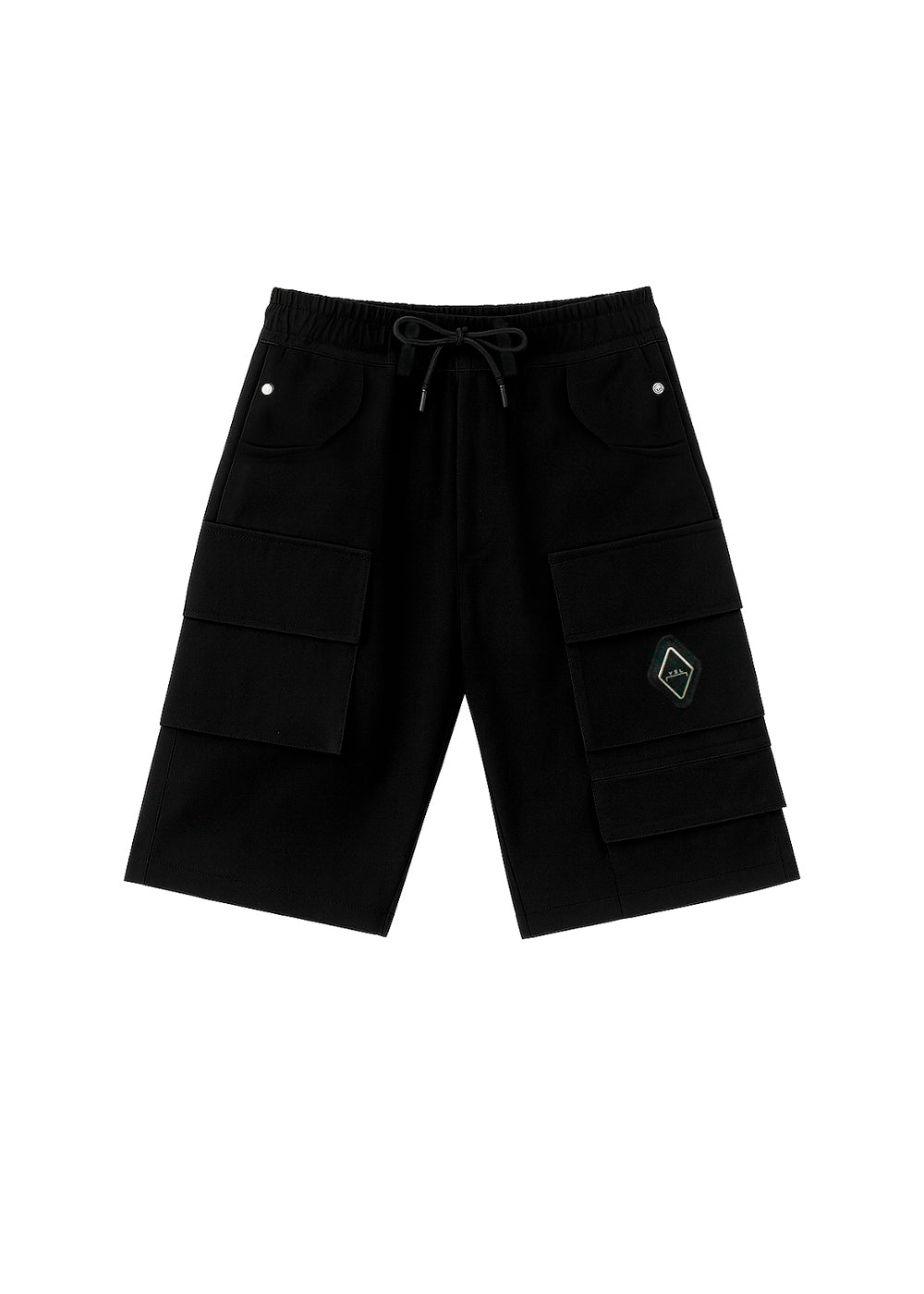 Yes London Bermuda con Tasche Neri per Bambini