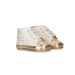 Elisabetta Franchi La Mia Bambina Scarpine Burro/Oro per Neonate