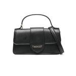 Twinset Kids Borsa Nero con Logo per Bambine