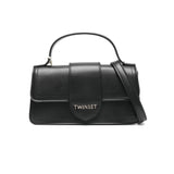 Twinset Kids Borsa Nero con Logo per Bambine