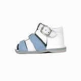 Indice Scarpine Bianco/Celeste per Neonati