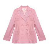 Vicolo Kids Giacca Blazer Doppiopetto Rosa per Bambine
