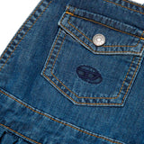 Diesel Kids Salopette di Jeans per Neonate