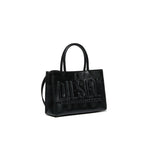 Diesel Kids Borsa Nera Mini 3D per Bambine
