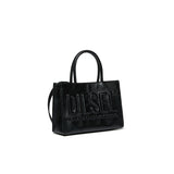 Diesel Kids Borsa Nera Mini 3D per Bambine
