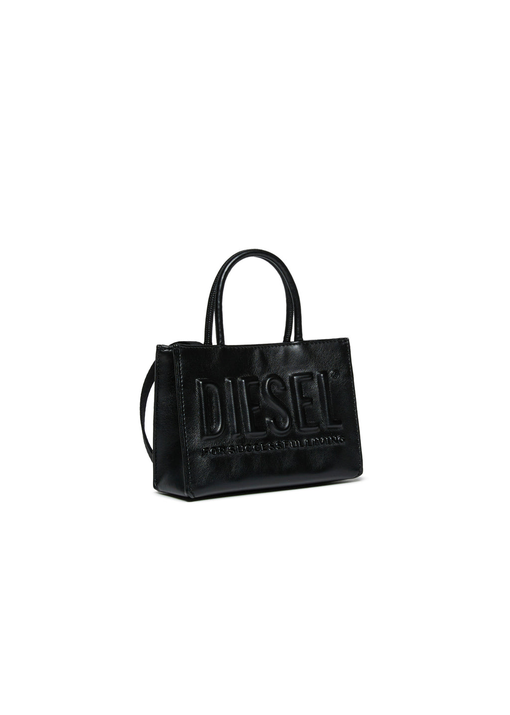 Diesel Kids Borsa Nera Mini 3D per Bambine
