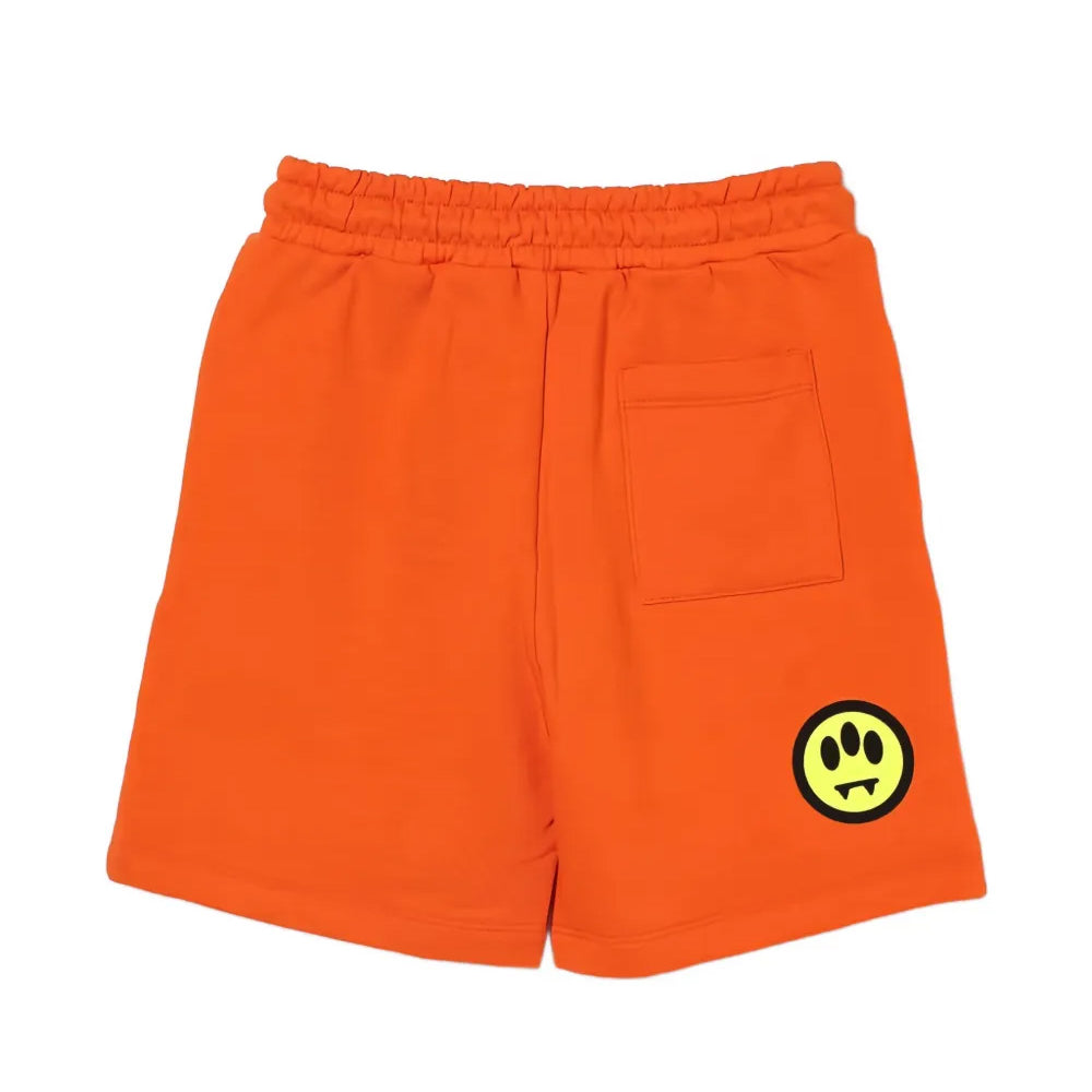 Barrow Kids Short Arancione con Logo per Bambine