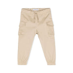 Calvin Klein Kids Pantaloni Beige Stile Cargo per Neonati