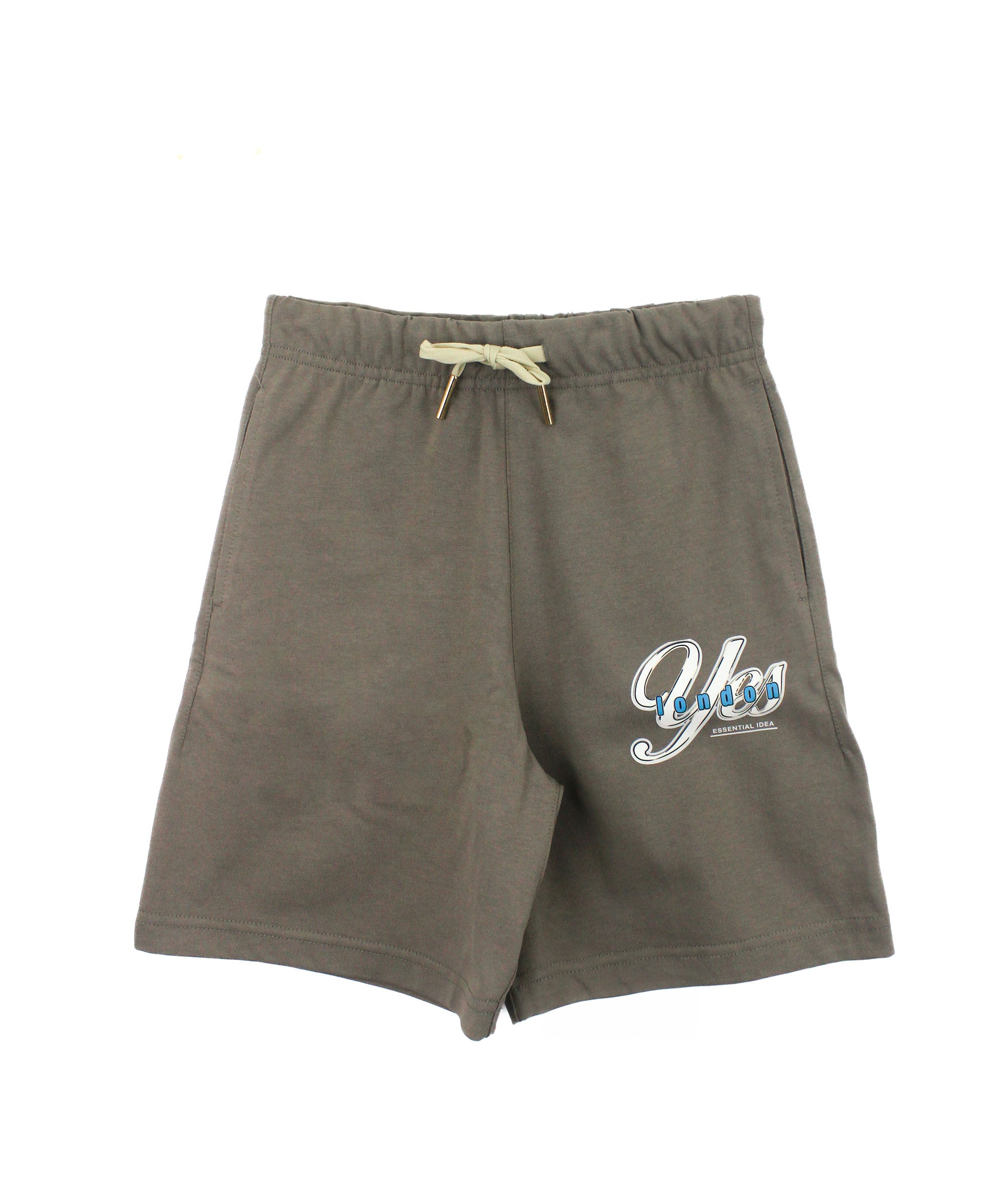 Yes London Bermuda Fango con Stampa per Bambini