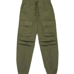 Diesel Kids Pantaloni Verdi con Tasconi per Bambini