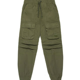 Diesel Kids Pantaloni Verdi con Tasconi per Bambini