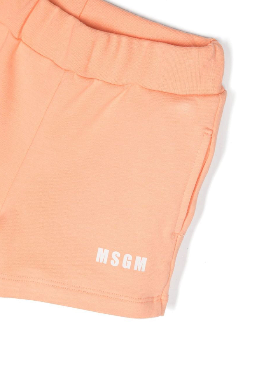 MSGM Kids Completo Bianco/Arancio per Neonati