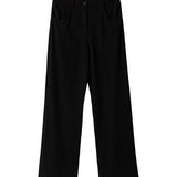 Patrizia Pepe Kids Pantalone Nero con Logo per Bambine
