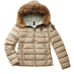 Blauer Kids Giubbino Beige con Pelliccia per Bambine