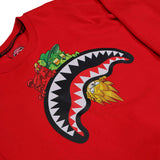 Sprayground Kids Felpa Girocollo Rossa per Bambini