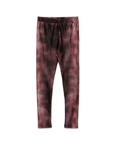 Elisabetta Franchi La Mia Bambina Leggings Merlot per Bambine