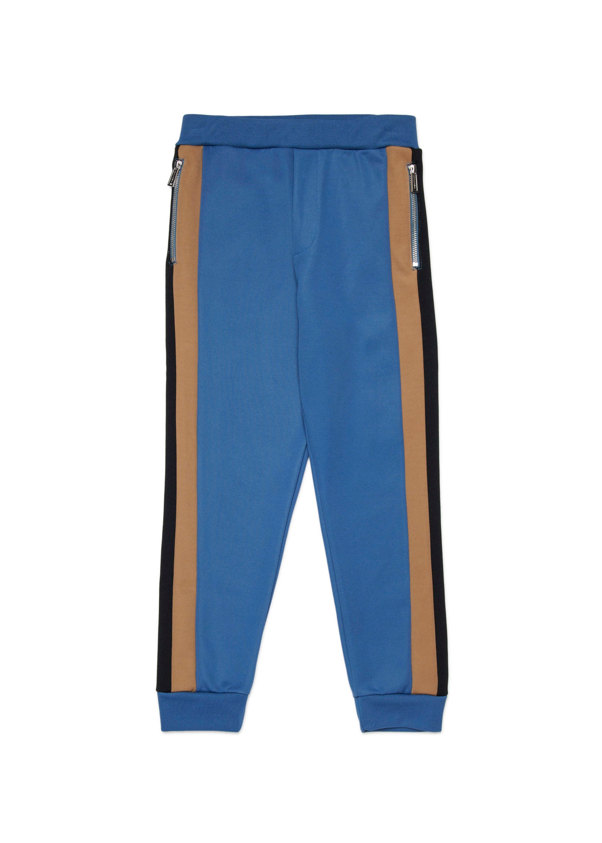 Dsquared2 Kids Pantaloni Lavagna Colorblock per Bambini