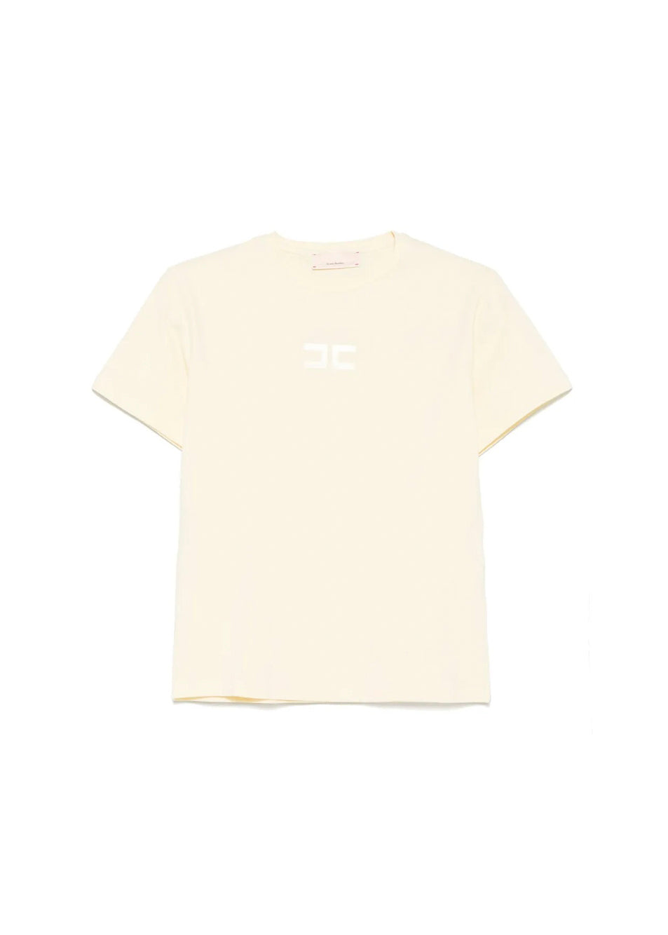 Elisabetta Franchi La Mia Bambina T-shirt Limone con Logo per Neonate