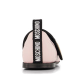 Moschino Kids Ballerina Rosa e Nero con Teddy per Neonate