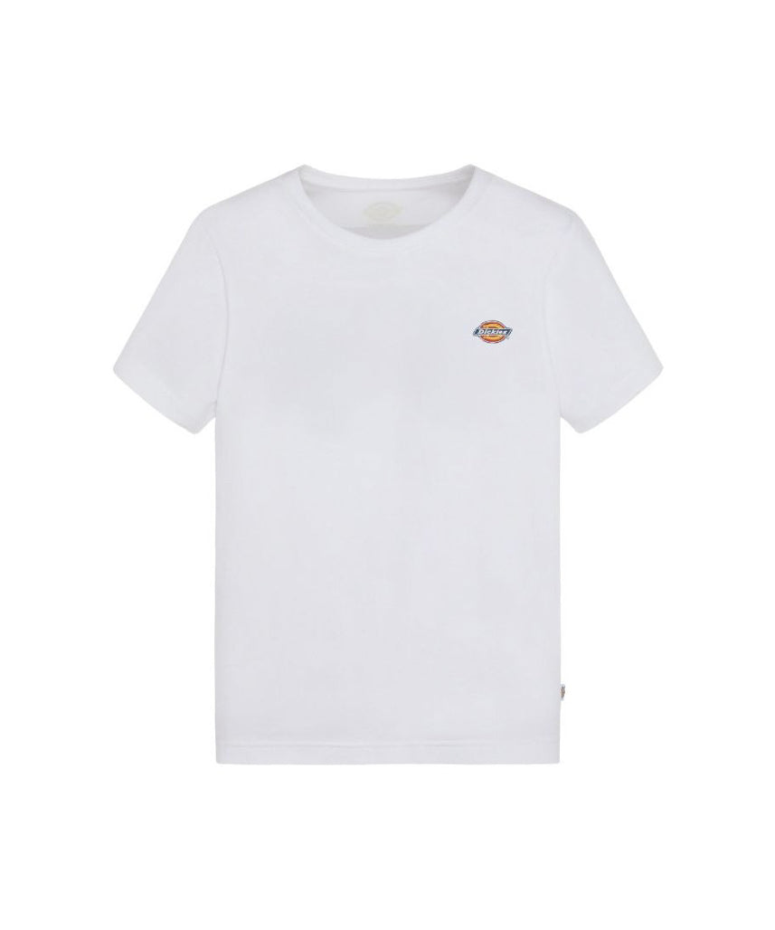 Dickies Kids T-shirt Bianca con Micro Logo per Bambini