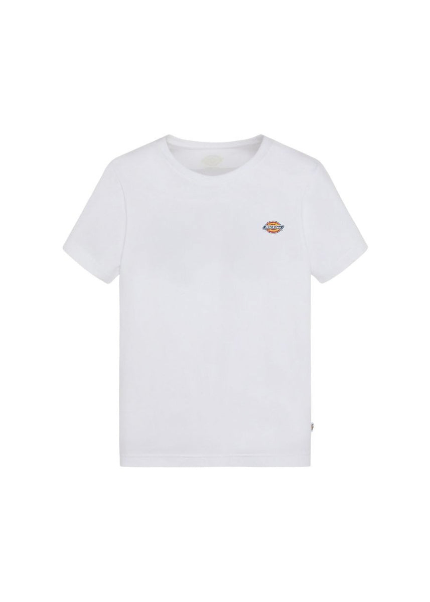 Dickies Kids T-shirt Bianca con Micro Logo per Bambini