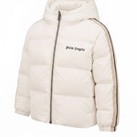 Palm Angels Kids Giacca con Zip Cocco con Logo Unisex
