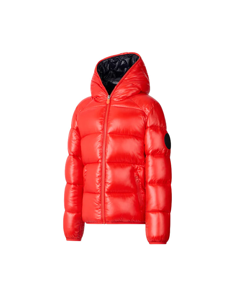 Save The Duck Kids Piumino Imbottito Rosso per Bambini