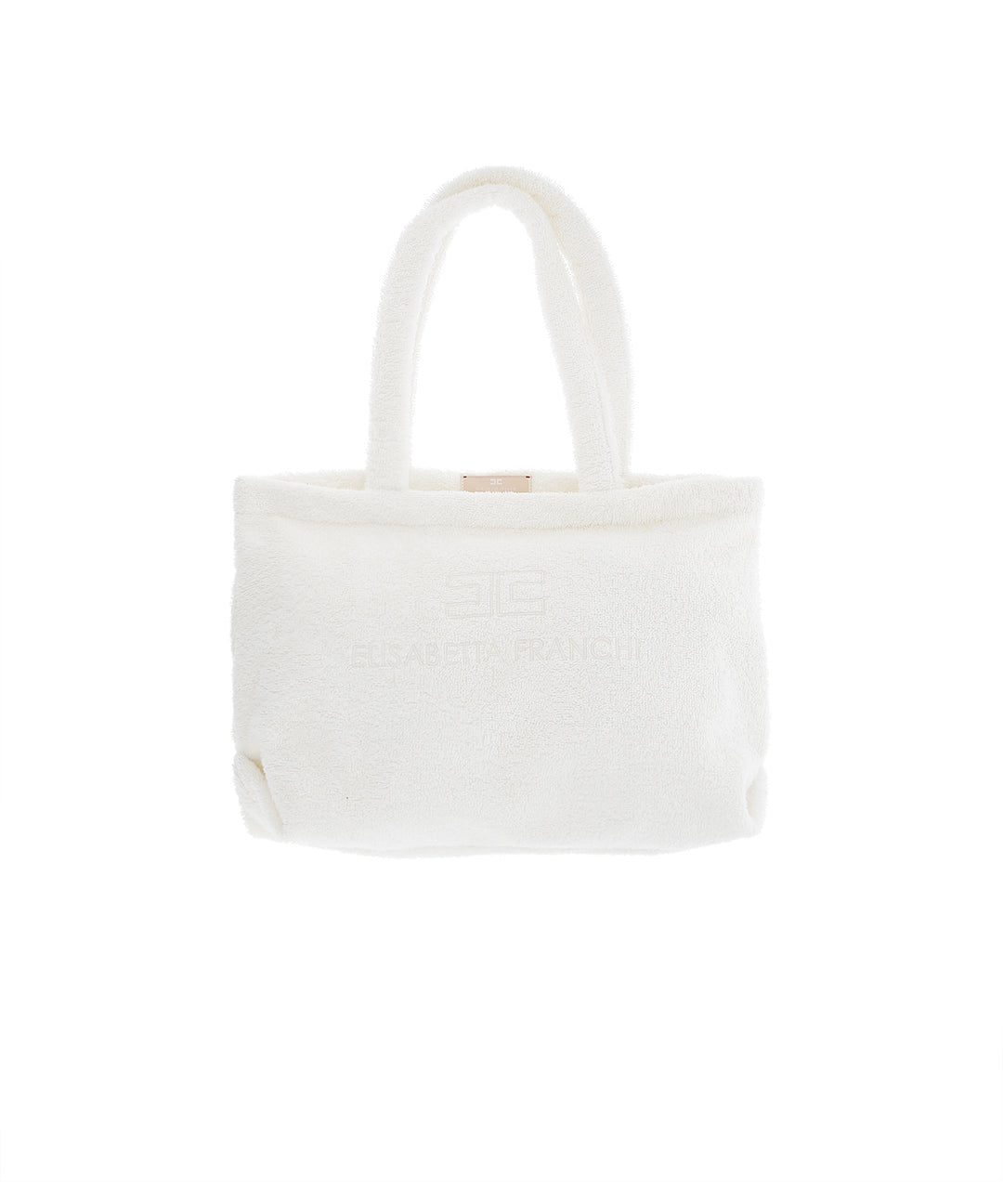 Elisabetta Franchi La Mia Bambina Borsa da Mare Avorio per Bambine