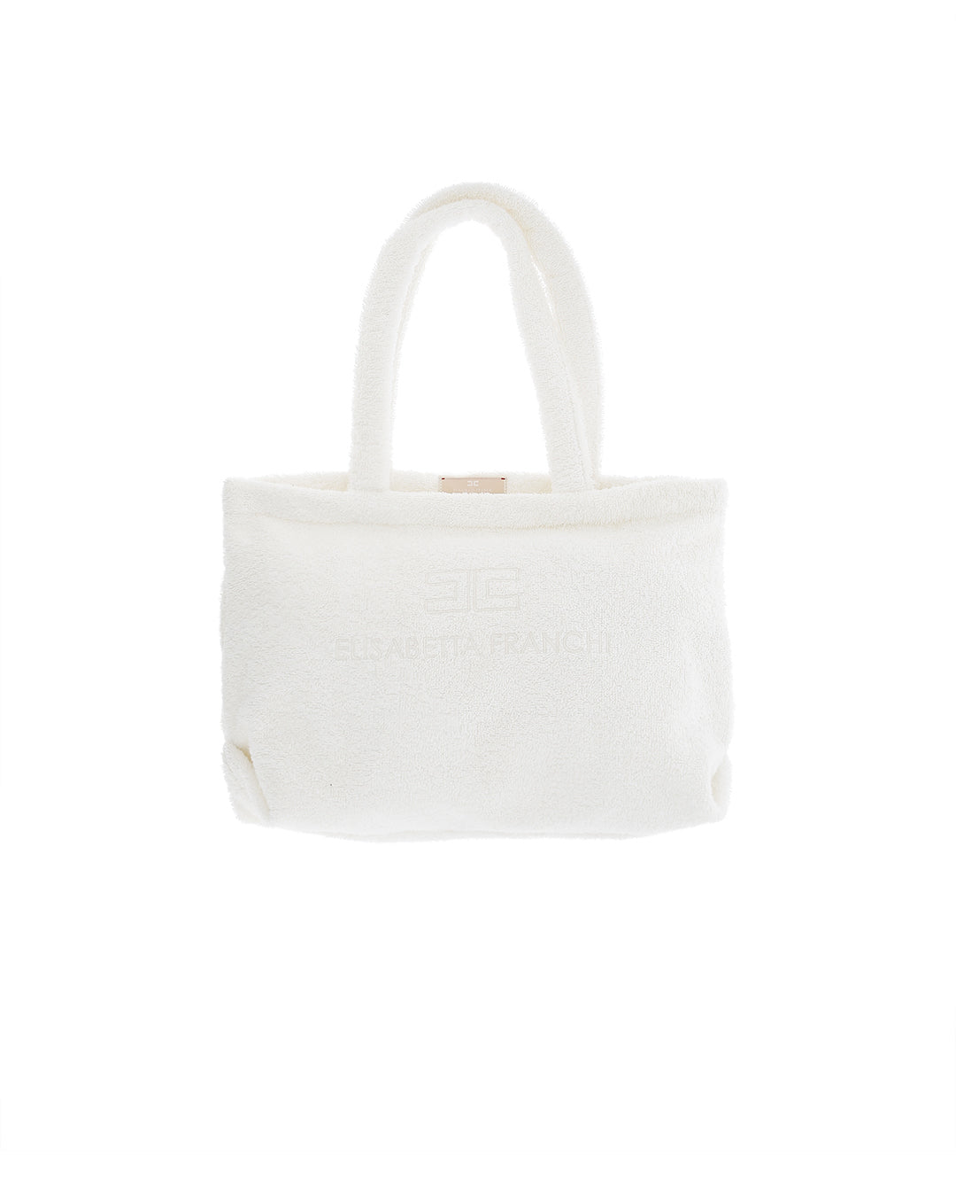 Elisabetta Franchi La Mia Bambina Borsa da Mare Avorio per Bambine