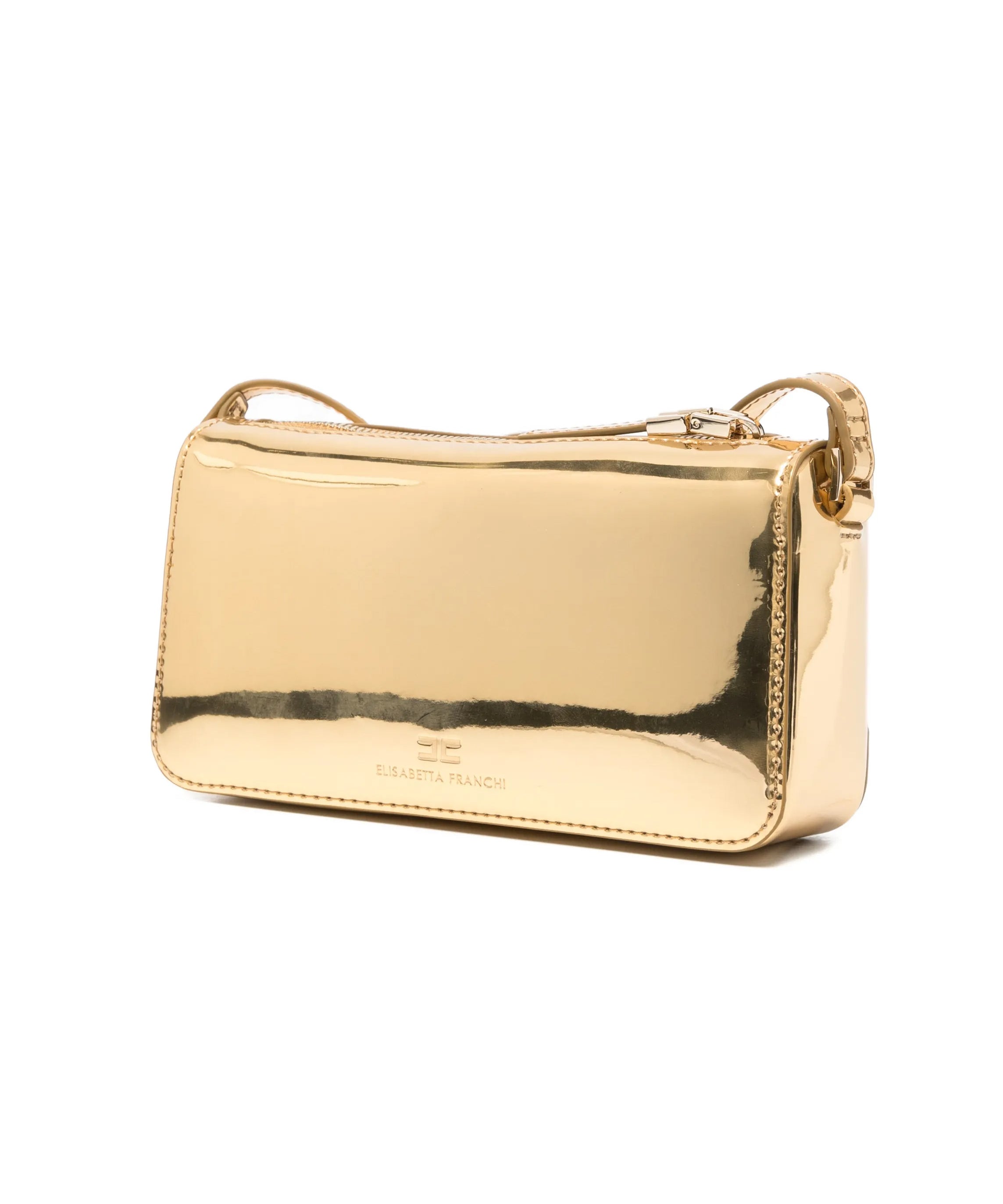 Elisabetta Franchi La Mia Bambina Borsa Effetto Oro per Bambine