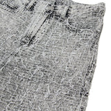 Diesel Kids Short in Denim Grigio Sfumato per Bambini