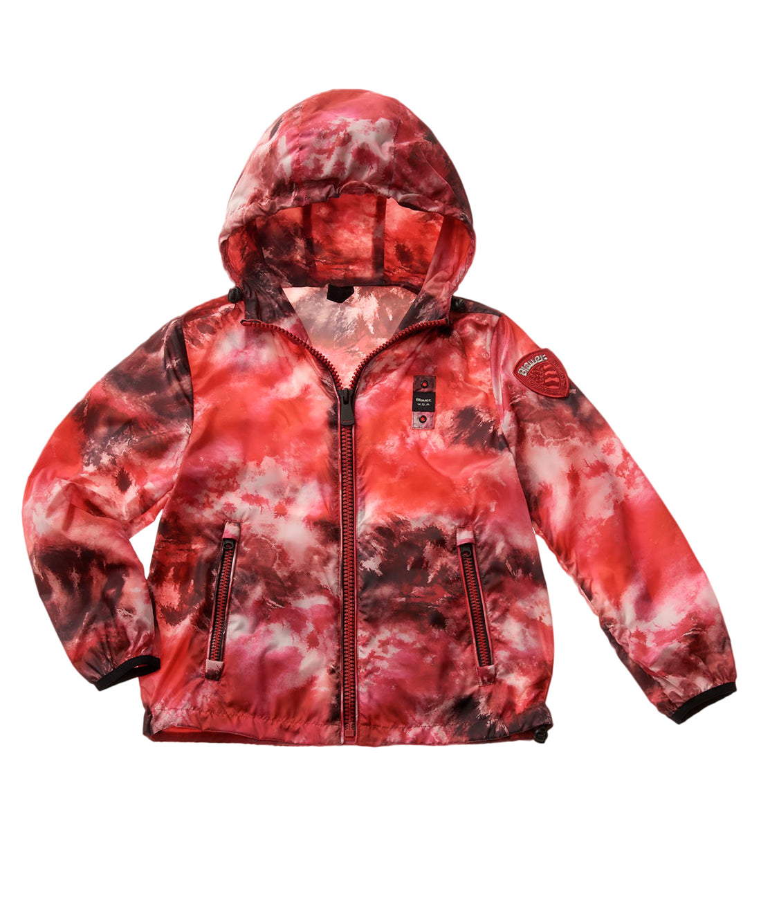 Blauer Kids Giiubbino Antivento Rosso Tie-dye
