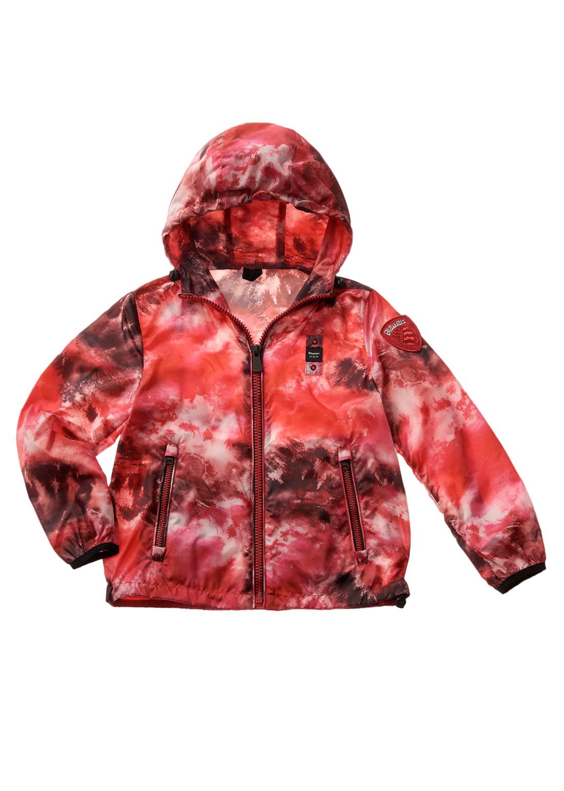 Blauer Kids Giiubbino Antivento Rosso Tie-dye