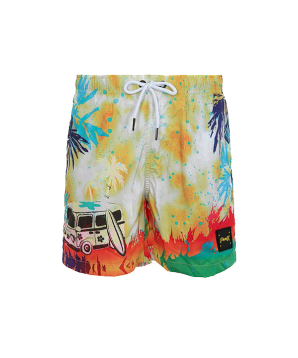 EffeK Costume Boxer Fantasia Mood Funny per Bambini