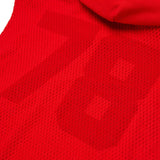 Diesel Kids Felpa Rosso Giromanica con Cappuccio per Bambini